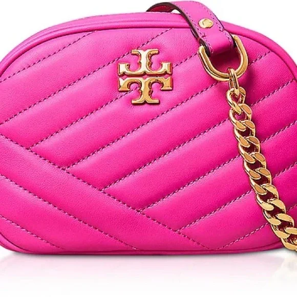 Tory Burch Kira crazy pink Quilted Crossbody Bag - Picture 5 of 6